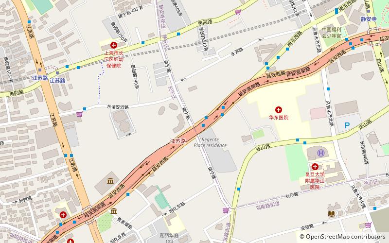 yuanming jiangtang shanghai location map