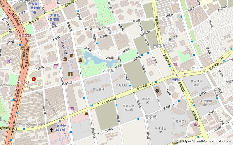 Shikumen Open House Museum location map