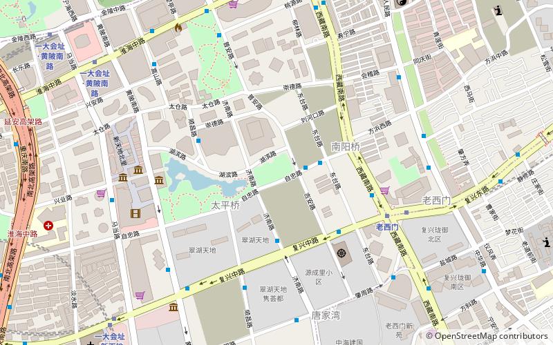 Taipingqiao Park location map