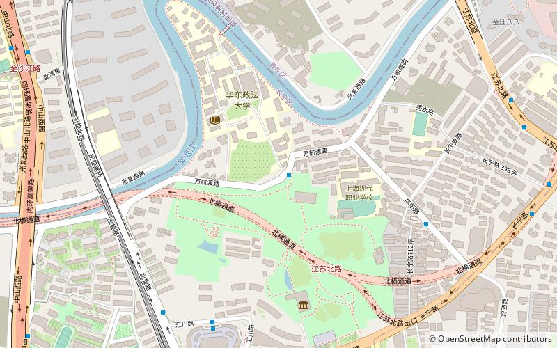 Ostchinesische Universität für Politikwissenschaft und Recht location map