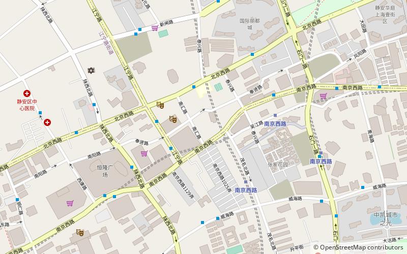 District de Jing'an location map