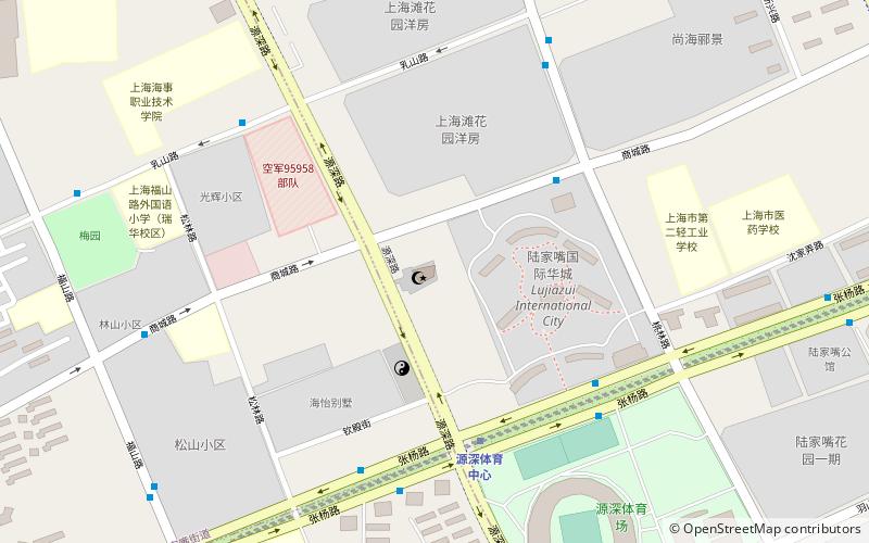 Pudong Mosque location map