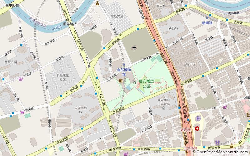 Shanghai Natural History Museum location map