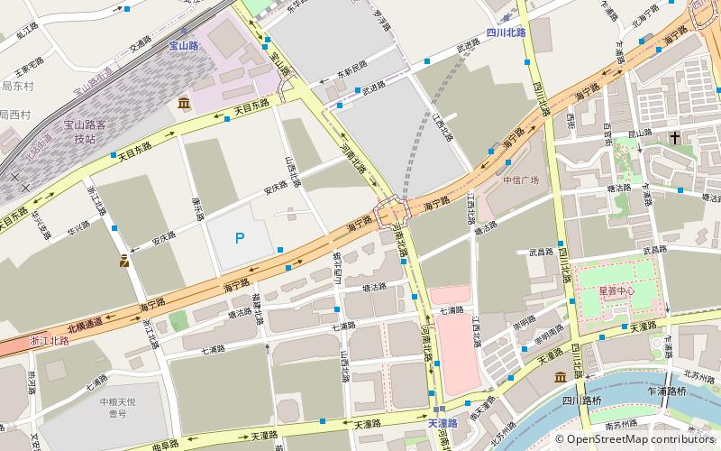 shanghai railway museum szanghaj location map