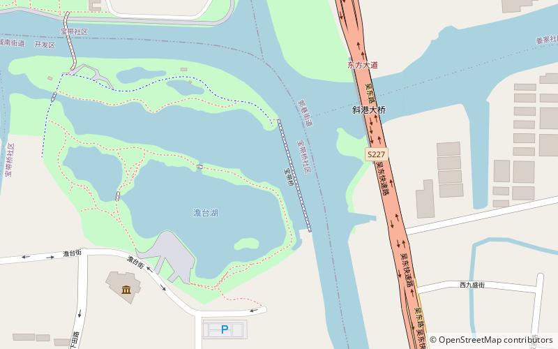 Baodai-Brücke location map