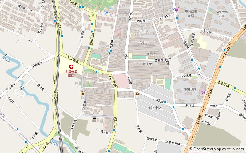 Hongkou location map