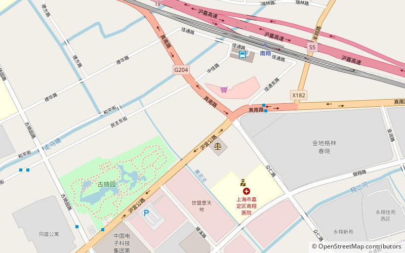 Bourg de Nanxiang location map