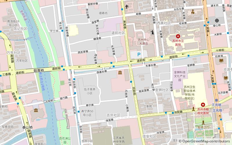 si qian jie kan shou suo jiu zhi suzhou location map