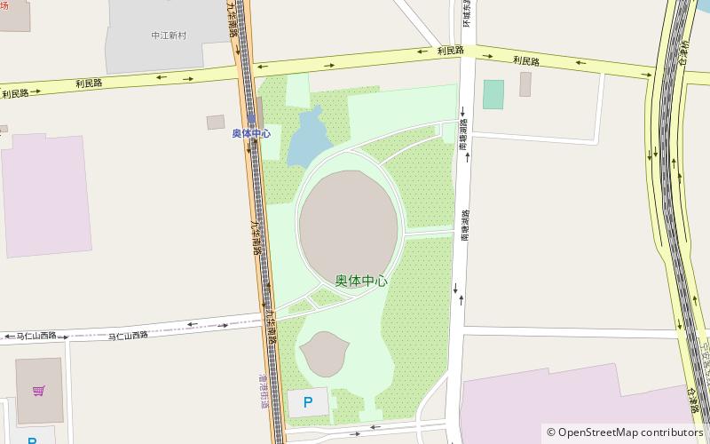 wuhu olympic stadium location map