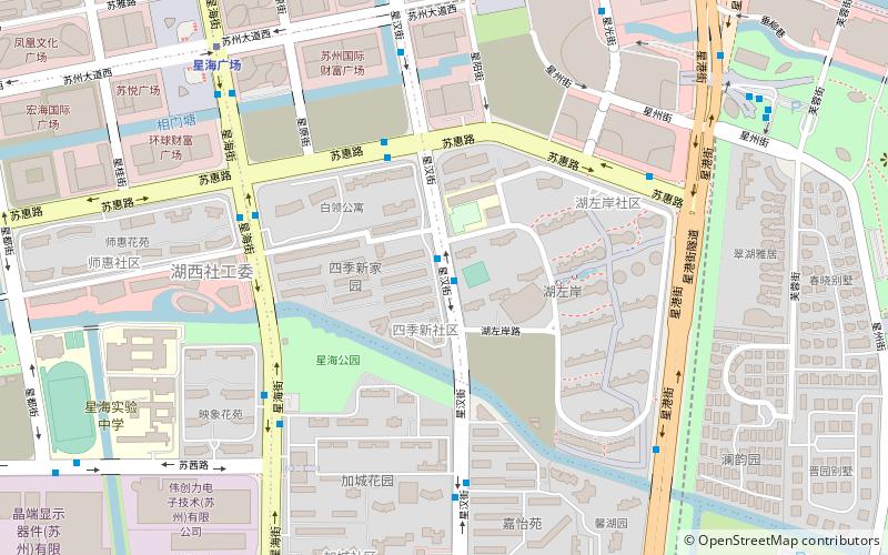 Suzhou RunHua Global Center location map