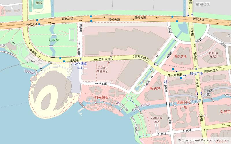 suzhou international expo center location map