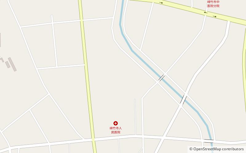 Mianzhu location map