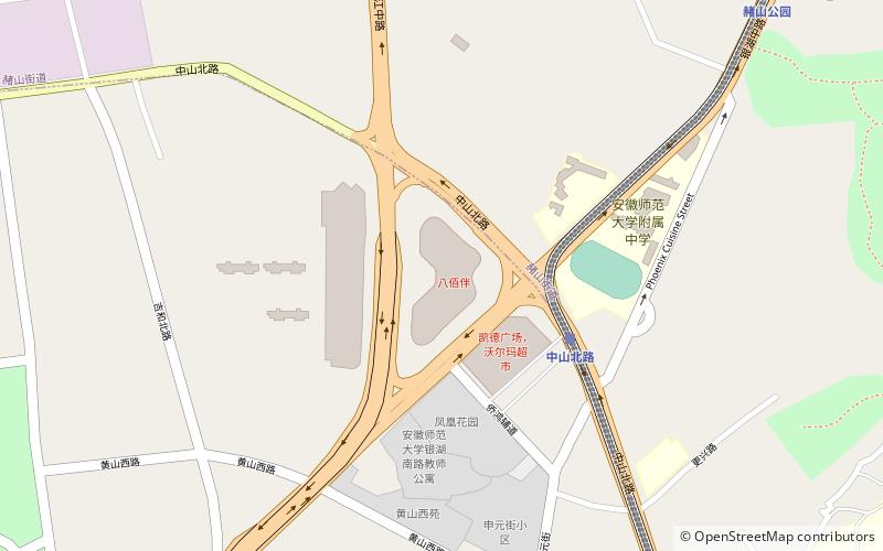ba bai ban wuhu location map