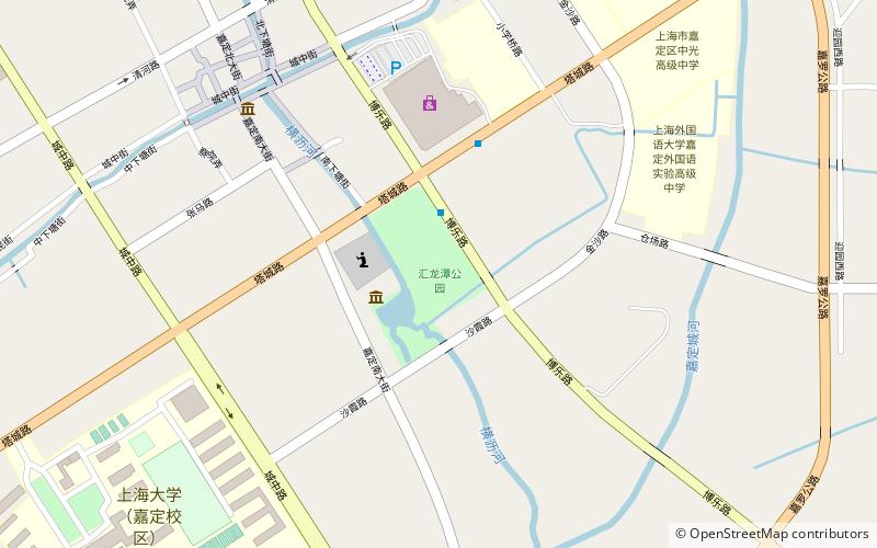 huilongtan park szanghaj location map