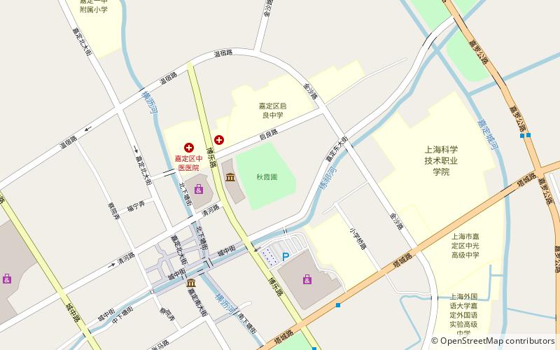 qiuxia garden szanghaj location map