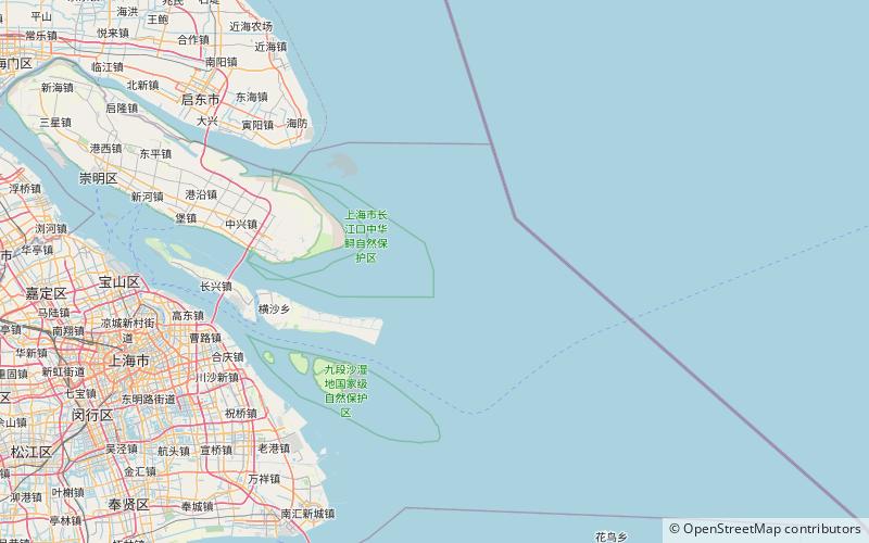 Sheshan Island location map