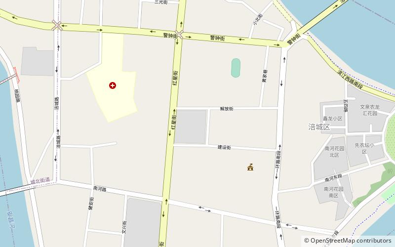Fucheng location map