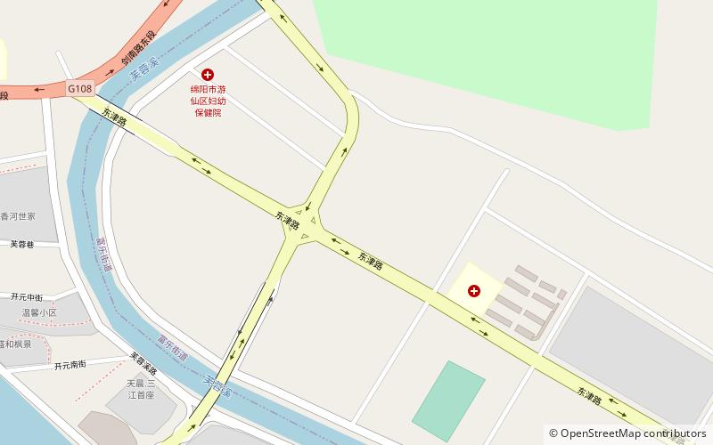 youxian mianyang location map