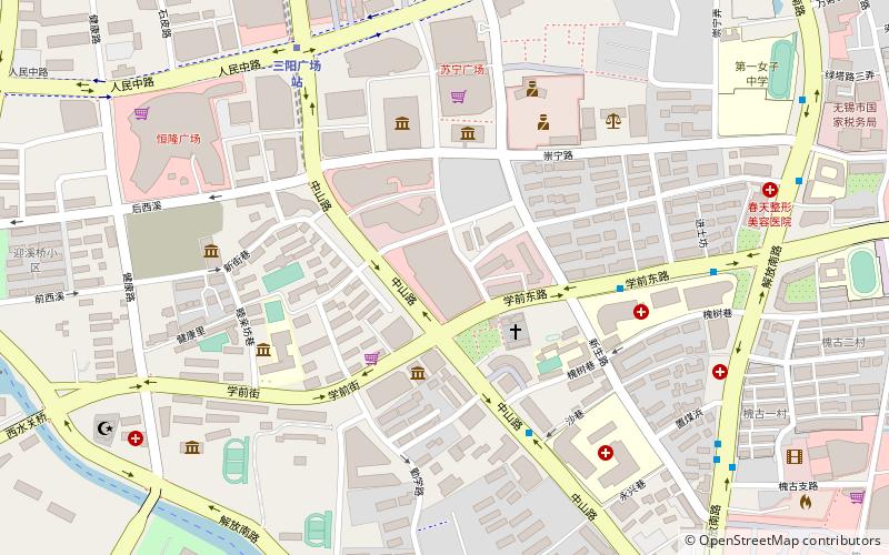ba bai ban wuxi location map
