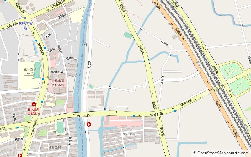 Wuxi Christian Church location map