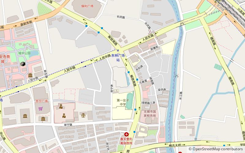 dong lin shu yuan wuxi location map