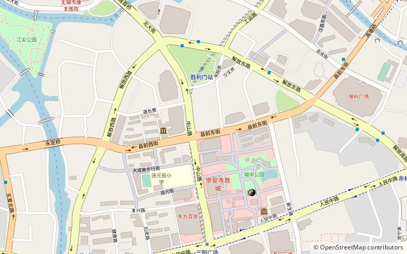 chongan district wuxi location map
