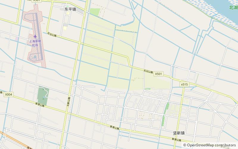 Chongming Island location map