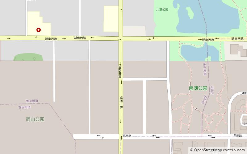 yushan qu maanshan location map