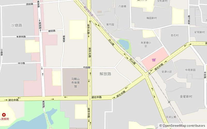 district de huashan maanshan location map