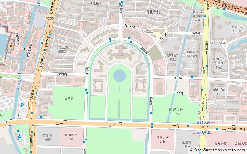Wujin location map