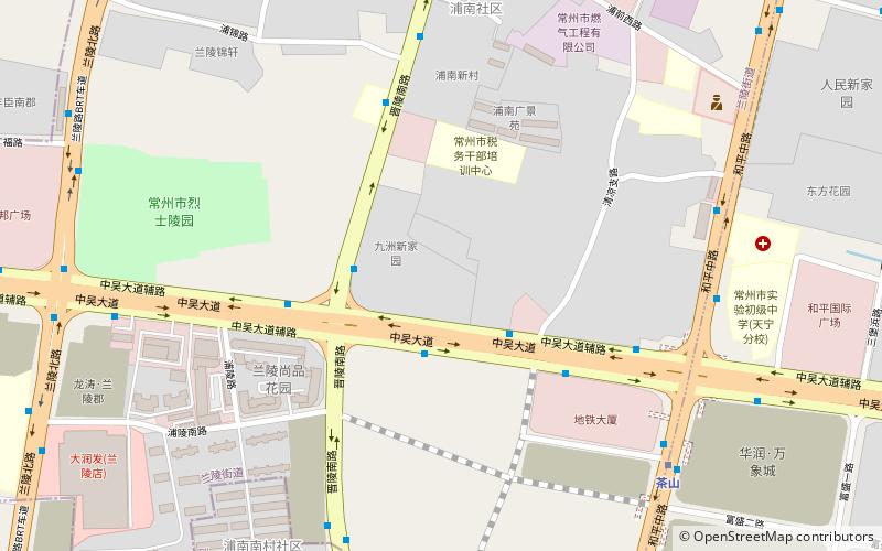 Tianning District location map