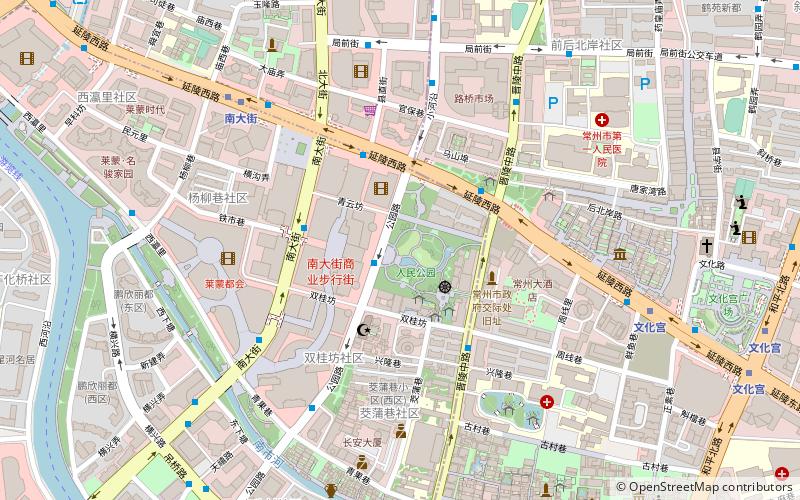 ren min gong yuan changzhou location map