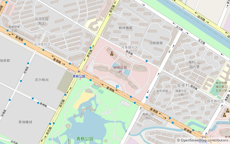 District de Zhonglou location map
