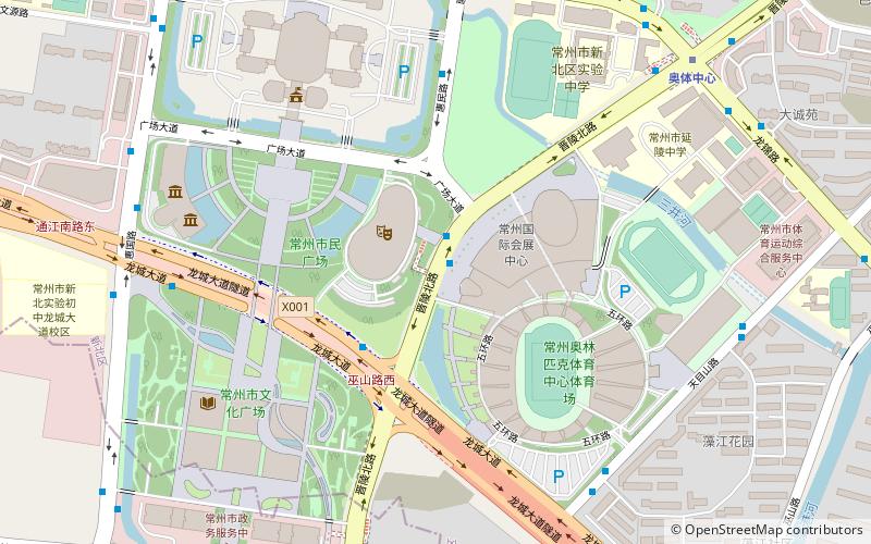 Changzhou Museum location map