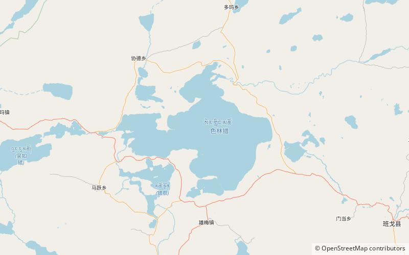 Serling Tso location map