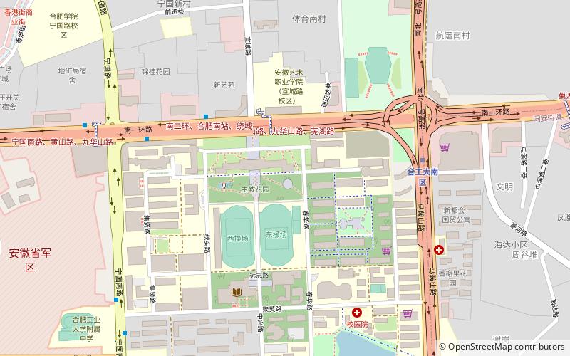 bi zhong han xiang hefei location map