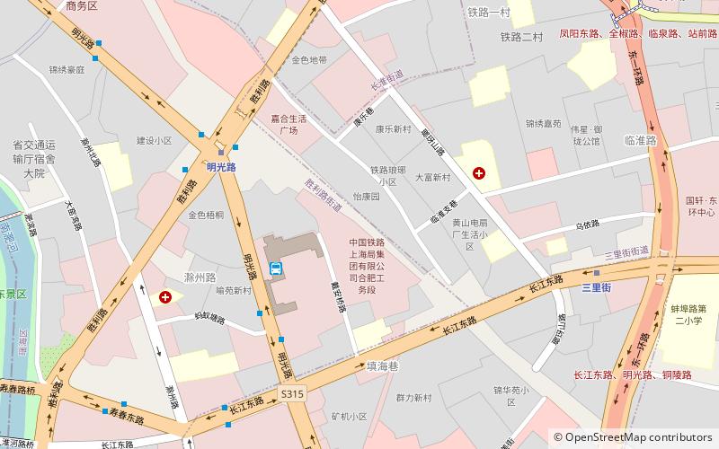 Mingjiao Temple location map