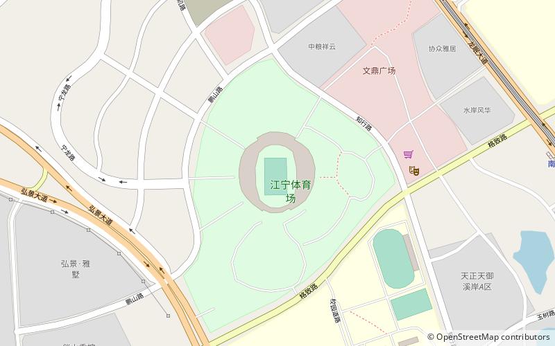 jiangning sports center nanjing location map