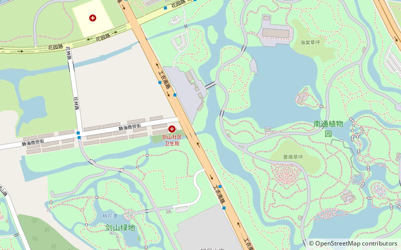 Guangjiao Temple location map