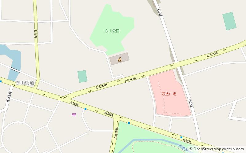 District de Jiangning location map