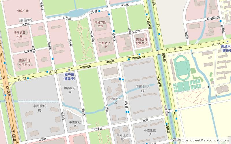 nantong zhongnan international plaza location map