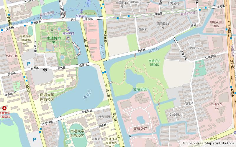 nan tong dong wu yuan nantong location map