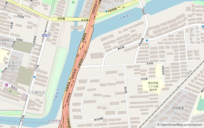 Qinhuai District location map