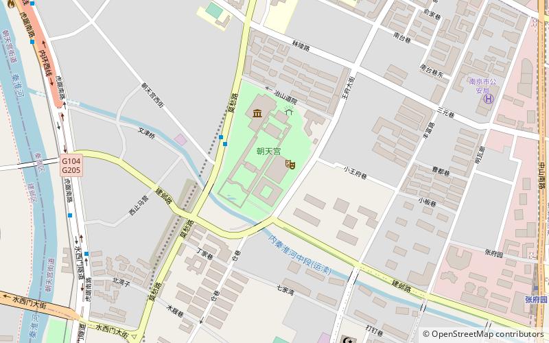 Nanjing Municipal Museum location map