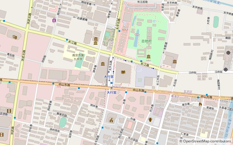 Nanjing Library location map