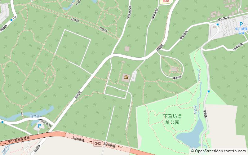 ming xiao ling bo wu guan nanjing location map