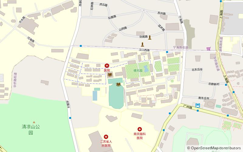 Université normale de Nankin location map