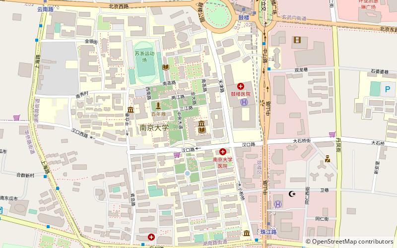 xiao shi bo wu guan nanjing location map
