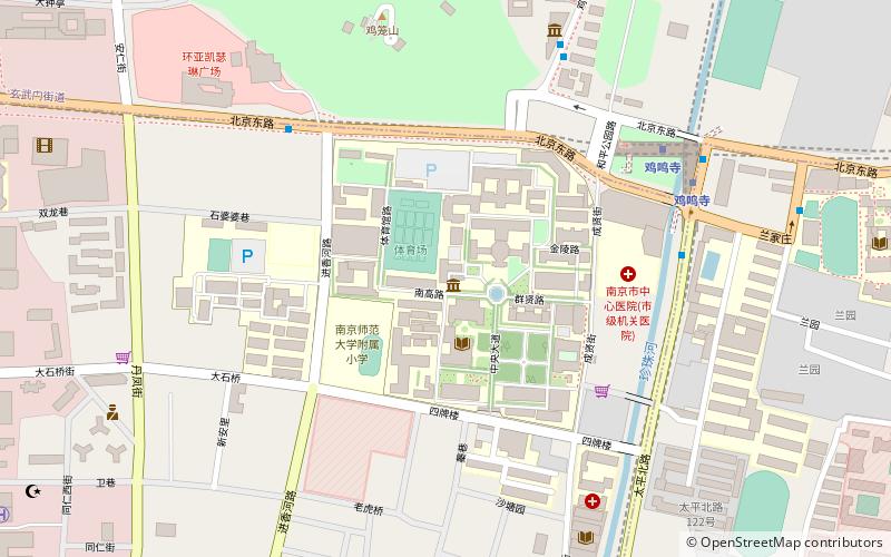 wu jian xiong ji nian guan nanjing location map