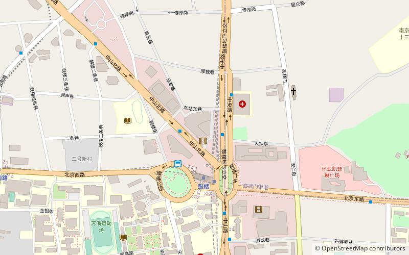 Zifeng Tower location map